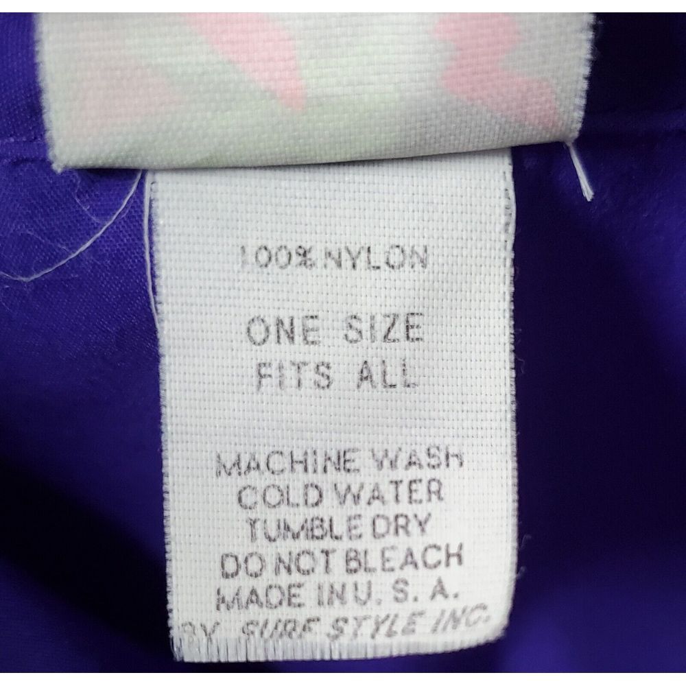 Surf Style Oakley Thermonuclear Protection Purple Pullover Windbreaker '90's Y2K - Picture 4 of 9